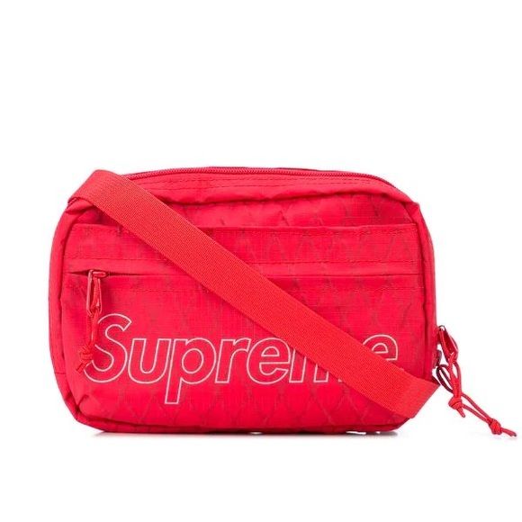 SUPREME Red Shoulder / Waist Bag - UNISEX - Picture 8 of 12